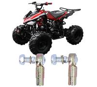 Joint à rotule d'extrémité de biellette, 1 paire de rotule d'extrémité de biellette 0.4in 10mm adaptée de voiture robustes pour conducteur pour voiture Quad Dirt Bike ATV Go