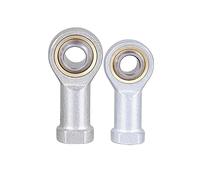 Joint à rotule d'extrémités de tige, 1 pièce M24 x 2 mm, roulements d'extrémité filetée mâle/femelle, type SI25T/K, joint droite/à gauche(Internal Thread,SIL25T/K(Left M24*2))