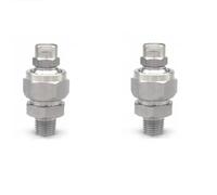 Joint à rotule réglable, adaptateur rapide universel | buse conique rotative en forme d'éventail(1/4 rotating base + 1/4 fan nozzle (65°),Aperture 1.3mm)
