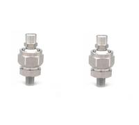 Joint à rotule réglable, adaptateur rapide universel | buse conique rotative en forme d'éventail(1/8 rotating base + 1/4 fan nozzle (65°),Aperture 0.66mm)