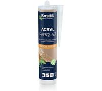 Joint Acryl Parquet et Sols Stratifié-Mastic Etanchéité Acrylique,Joints de Finition-Compatible Tous Vernis-Sans Solvant-Couleur : Hêtre Clair,Cartouche 300 ml