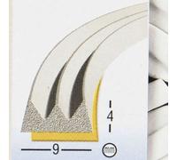 Joint adhésif caoutchouc blanc profil 'E' 6M