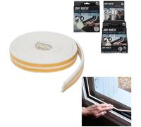 Joint adhésif - CMP - Profil en forme de 'E' - Plastique-Eva - Blanc - Anti-courants d'air