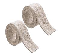 Joint adhésif pour poêle, joint de brûleur catalytique | Joint d'étanchéité Ruban brûleur catalytique | Joint extensible avec 2 rouleaux pour brûleur catalytique au poêle, joint d'étanchéité pour