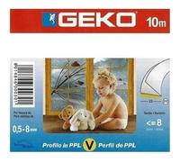 Joint adhésif profil V, 10m, transparent, pour baies coulissantes - DELJO67200200