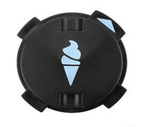 Joint anti-poussière de rechange pour machine à crème glacée Creami NC701, bouchon scellé en plastique noir, accessoire facile à installer pour une performance et une longévité améliorées