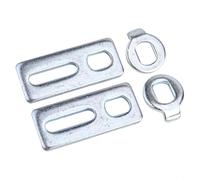 Joint anti-rotation de moteur de vélo électrique en fer pour M14, support de bras de couple de vélo électrique robuste pour éviter le desserrage, entretoise de montage de moteur de moyeu arrière