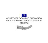 Arrow Vespa Gts 300 I.eabs 17-20 Homologated Link Pipe Argenté