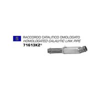 Joint ARROW Centrale Catalytique pour KTM 1290 Super Duke R 2014-2016