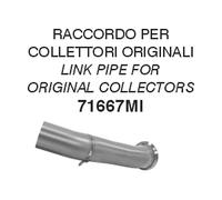 Arrow Stock Collectors Ktm Rc 390 ´17-20 Link Pipe Argenté