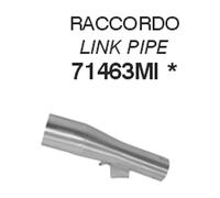Arrow Honda Nc 700 D Abs Integra Dct 12-20 Not Homologated Link Pipe Argenté