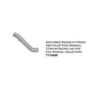 Arrow Racing Titanium Original Collectors Aprilia Tuono V4 1100 ´19-20 Link Pipe Argenté