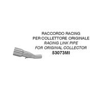 Arrow Yamaha Yp 125 Abs X-max 18-20 Not Homologated Link Pipe Argenté