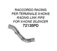 Arrow Racing X-kone Silencer Honda Crf ´17-18 250 L Link Pipe Argenté