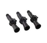 Joint articulé pivotant à 270 degrés adapté pour un nettoyage prolongé, des rouleaux de peinture et des accessoires de brosse pour tiges télescopiques (3 pièces)
