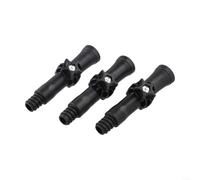 Joint articulé pour tige télescopique avec pivot à 270 degrés pour une meilleure manipulation des outils de nettoyage, rouleaux de peinture et pinceaux (3 pièces)