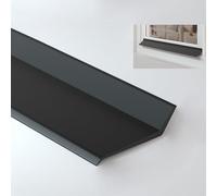 Joint Auto-adhésif Universel En Caoutchouc, Bande Etancheite Pour Fenetres Coulissante Autocollante Anti-intempéries,Barre Anti-Pluie Pour FenêTre, Noir 0.5m-5m(5m(16.4ft),5.5cm)