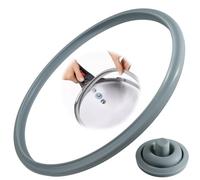 Joint Autocuiseur 22 cm Compatible avec WMF Perfect, Joint Cocotte Minute Seb 6L, en Silicone Alimentaire pour Pressure Cooker 3L/4,5L/6,5L/8,5L