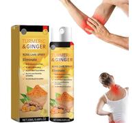 Joint & Bone Therapy Turmeric Ginger Treatment Spray,Turmeric Ginger Bone Therapy Spray,Turmerics Joint Pain Relief Sprays,Pain Relief for Knees,Shoulders,Neck,Back (1 Pcs, 20ml)