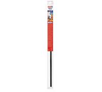 Joint brosse auto-adhésif TESA pour tringle de porte, blanc, 1 m x 40 mm