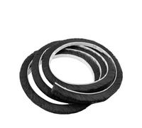 Joint-brosse autocollant 10m, joint à brosse de porte, bande d'étanchéité pour fenêtres, bande d'étanchéité coupe-vent et anti-poussière pour portes et fenêtres (10M- 9 × 5mm)