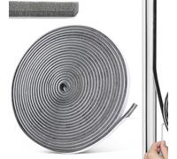 Joint Brosse Porte Coulissante Joint Fenetre Isolation Brosse Joints Moustiquaire 9x5mm 10M Bande de Brosses Autocollante Anti Poussière Vent Réduction du Bruit Pour Portes Fenêtres Placard
