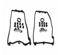 Joint Cache Culbuteur Compatible Avec 545i 550i 645Ci X5 2 Ensembles Gauche Droite Couvercle De Soupape De Moteur Ensemble De Joints OEM: 11127513194 11127513195 Couvercle De Soupape De Moteur