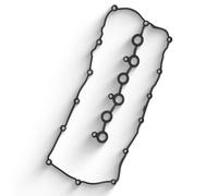 Joint Cache Culbuteur Compatible Avec VW Pour Atlas 3.6L 2018-2023 Pour CC 3.6L 2009-2015 Ensemble Joints Couvercle De Soupape Joint Couvercle Soupape Moteur 03H103483C 95510523100