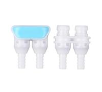 Joint cannelé en plastique de type CP C de 6,35 mm pour injection d'eau, joint d'injection d'eau peut être connecté à un tube double