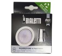 Joint caoutchouc + filtre tamis cafetière italienne inox 10 tasses BIALETTI