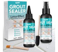 Joint Carrelage, 200g Joint Salle de Bain avec Embout de Précision, Scellant pour Joints Transparent pour Douche et Salle de Bain, Pour Sols Carrelés, Marbre, Granit, Pierre