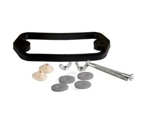 JOINT CENTRAGE PORCHER RECTANGULAIRE + JEU DE VIS POUR RESERVOIR WC