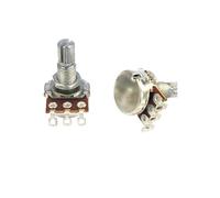 Joint central M8 Équilibre de résistance variable A 10 K à 25 K à 250 K Potentiomètre d'interrupteur à clic central avec filetage de 10 mm (A1M, 20 pièces)