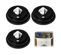 Joint Chasse D'eau WC, 3 pcs Membrane Chasse d'Eau, Rondelle de Diaphragme de Vanne, Joints de Diaphragme à Entrée Latérale pour l'Entretien des Chasses D'eau des Toilettes, Flotteur Chasse d'eau