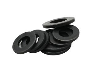 Joint circulaire uni en acier inoxydable 304 noir, M2 M2.5 M3 M4 M5 M6 M8 M10 M12 M14 M16 M18 M20 M22 M24 M27 M30, rondelle plate GB97(M20x30x1 (2pcs))