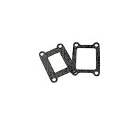 joint clapet moto compatible avec senda/derbi/gpr cote pipe (x2)