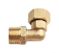 Joint coudé en cuivre épais pour tuyau à gaz, chauffe-eau, solution de plomberie (coude union)