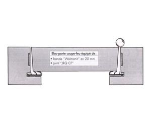Joint coupe-feu Wolmanit DUAL JOINT - 15 x 2 mm - 1.02 m - WOLMARIT RN-15