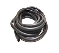 Joint coupe-froid Coupe-froid en caoutchouc mousse de 5M d'épaisseur, joint d'étanchéité EPDM diamètre 2-12mm, cordon éponge rond noire 1 pièce(11mm)