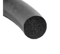 Joint coupe-froid Joint de garniture en caoutchouc EPDM 1M, coupe-froid mousse épais 5 à 20mm diamètre, cordon éponge rond noire(10mm)