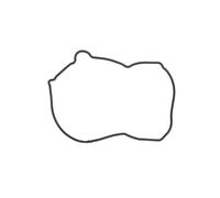 Joint, couvercle du carter de distribution ELRING 902.970