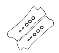 Joint Couvercle Moteur Compatible Avec Kia Pour Rondo 2.7L 2007 2008 2009 2010 Couvercle De Soupape De Moteur Joint Couvercle Soupape Ensemble Culbuteurs 22441-3E021 56045400 VS50508