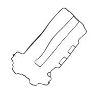 Joint Couvercle Soupape Compatible Avec Opel Pour Corsa 2000-2014 Pour Meriva Pour Tigra 2004-2010 1 Pièce Joint De Couvercle De Soupape De Moteur VS50717R 11213-75040 11214-75010