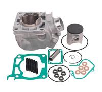 Joint couvercle stator moteur Kit De Joints Et De Segments Piston Pour Moteur Moto Pour Y&amaha YZ125 54 Mm(Cylinder Set)