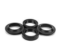 Joint d’Huile Fourche Avant, 4 Pièces, Caoutchouc Résistant, Étanchéité Performante - Remplacement Facile, Compatible CMX250 KZ400 CA250 GN250 TTR250