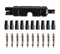 Joint d'air de rechange pour pneu de vélo sans chambre à air, kit de noyau de valve Presta universel pour réparation de pneu B