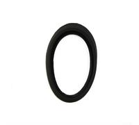 Joint d'antenne de toit noir en caoutchouc - Petite base pour Opel Corsa Vita C - Meriva - Bague de montage étanche - Montage extérieur flexible - Sans retrait de garniture intérieure - Résistant aux