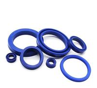 Joint d'arbre radial UN, cylindre de type U, Y, tige hydraulique, arbre, piston, joint en caoutchouc, bague d'étanchéité polyéthylène S/6 x 12 5(55x65x6 (5Pcs))