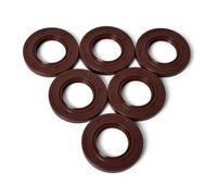 Joint d'arbre rotatif Viton 1 pièce - Double lèvre avec ressort et boîtier métallique, diamètre intérieur 28-32 mm, étanche à l'huile et à la poussière(30x72x10)