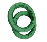 Joint d'arbre squelette NBR 70A, 2 pièces | Le joint NBR multi-lèvres arrête les fuites et la poussière ; s'adapte aux arbres, essieux, moteurs(17x28x7mm)
